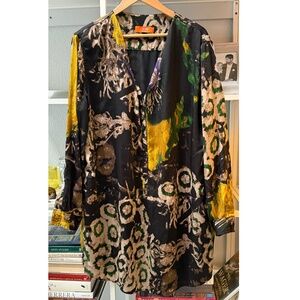 Patterned JOE FRESH Tunic Dress - Size L